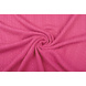 De Punto Trenza Tela Punto Fucsia