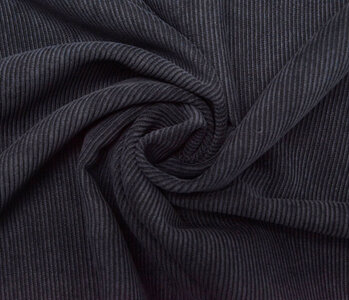 12 W Corduroy Navy Blue