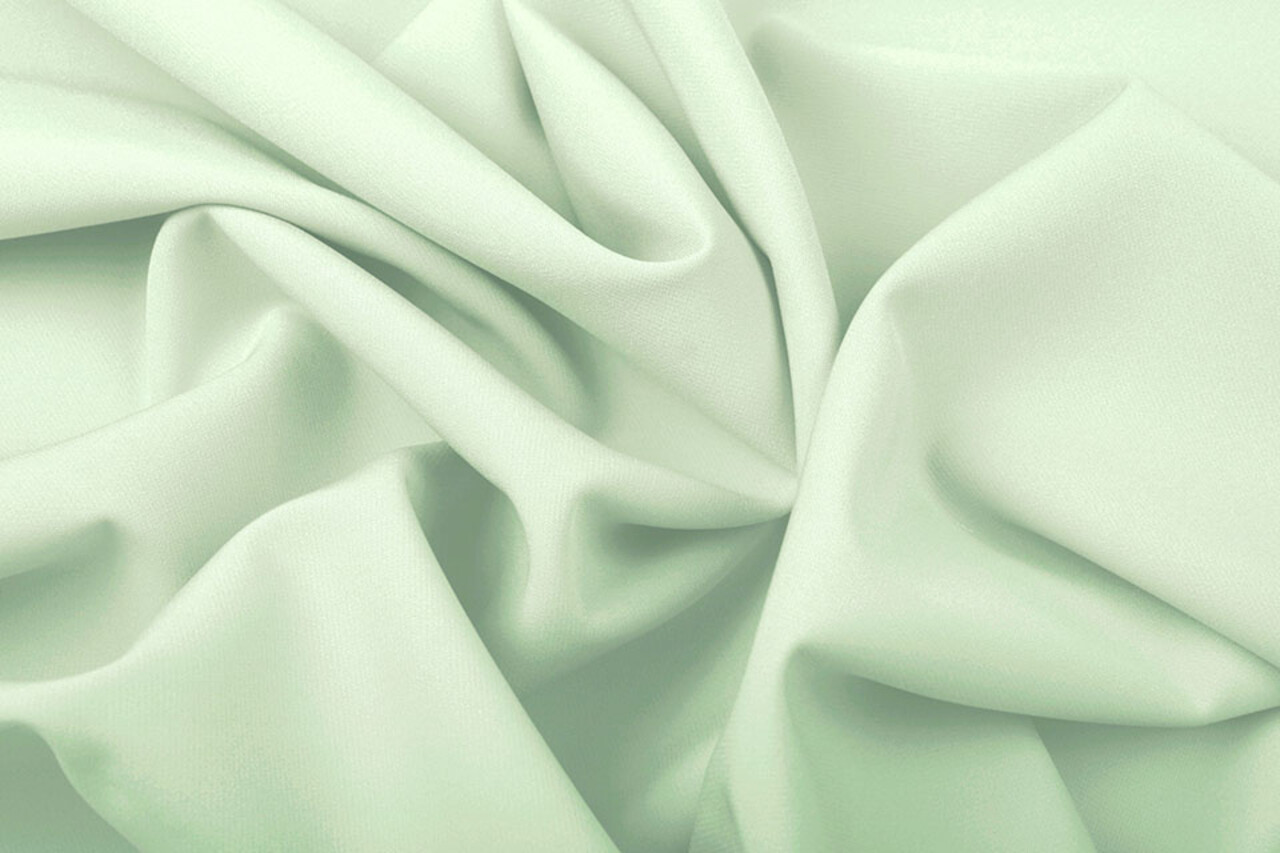 2-Way Crepe Stretch Light Pastel Green