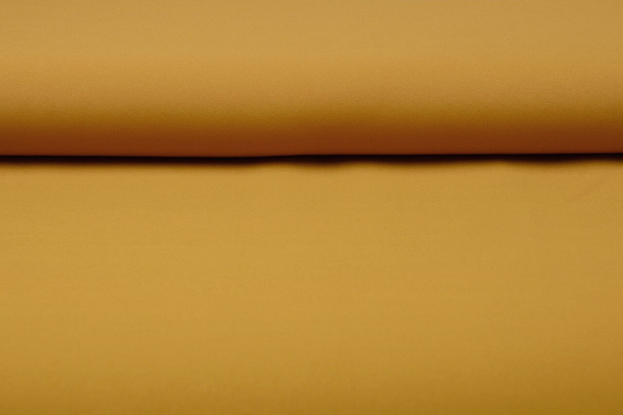 Crepe Stretch Ockergelb Crepe Stretch Ockergelb