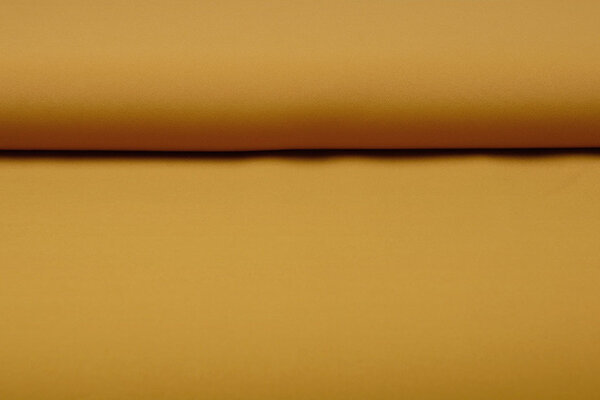 Crepe Stretch Oker Geel