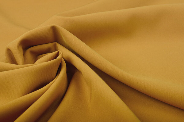 Crepe Stretch Ockergelb Crepe Stretch Ockergelb