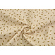 Oeko-Tex® Tela de Muselina Pequeñas Veertjes Natural Oeko-Tex® Tela de Muselina Pequeñas Veertjes Natural