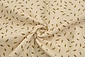 Double Gauze Fabric Little Feathers Naturel Double Gauze Fabric Little Feathers Naturel
