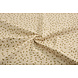 Oeko-Tex® Coton Double Gaze Tissu Petit Veertjes Naturel Oeko-Tex® Coton Double Gaze Tissu Petit Veertjes Naturel