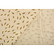 Oeko-Tex® Coton Double Gaze Tissu Petit Veertjes Naturel Oeko-Tex® Coton Double Gaze Tissu Petit Veertjes Naturel