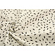 Oeko-Tex® Coton Double Gaze Tissu Petit Veertjes Blanc Cassé Oeko-Tex® Coton Double Gaze Tissu Petit Veertjes Blanc Cassé