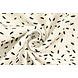 Oeko-Tex® Coton Double Gaze Tissu Petit Veertjes Blanc Cassé Oeko-Tex® Coton Double Gaze Tissu Petit Veertjes Blanc Cassé