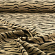 Oeko-Tex®  Baumwoll Musselin Stoff  Zebramotiv Sand