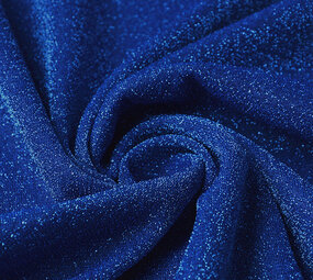 Lurex dans Bleu Cobalt