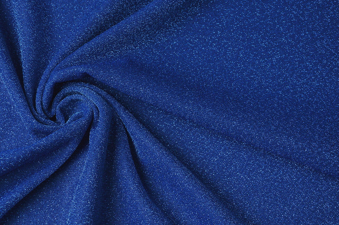 Lurex dans Bleu Cobalt