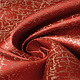 Brocade Krakelee Red