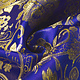 Brocade Rose Kenza Cobalt Blue