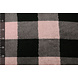 Teddy Tela Grandes Cuadros Rosa Gris Teddy Tela Grandes Cuadros Rosa Gris