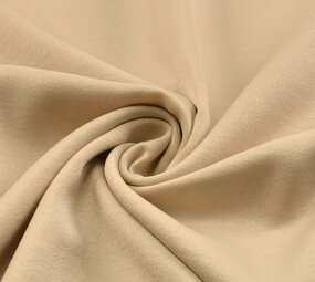 Crinkle  Krepp Satin Matt Beige