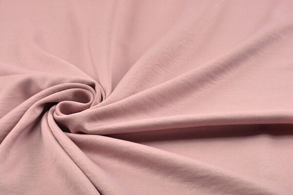 Crinkle Crepe Satin Mat Powder Pink