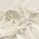 Crinkle Satin Off-White