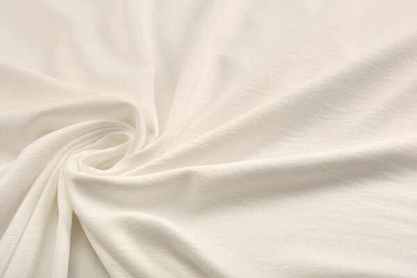 Crinkle Crepe Satijn Mat Off-White Crinkle Crepe Satijn Mat Off-White