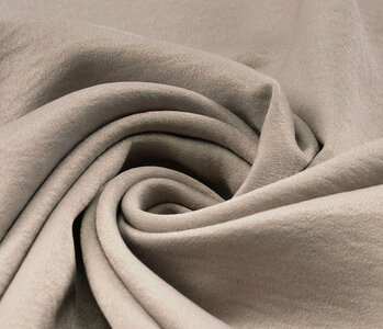 Crinkle Satin Taupe