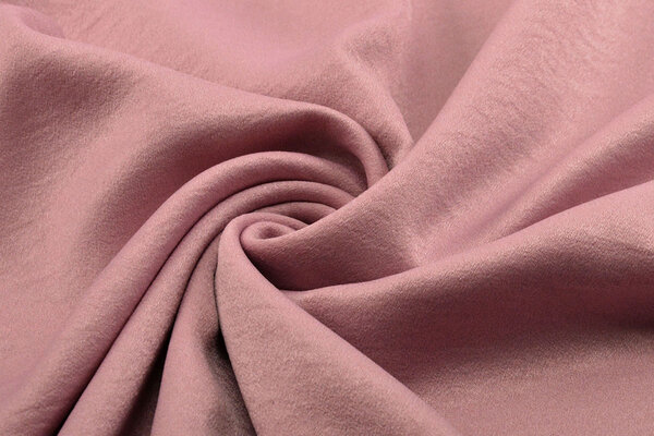 Crinkle Crepe Satin Mat Old Pink