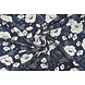 Cupro Tessuto Stampato Tyambo Blu Navy Cupro Tessuto Stampato Tyambo Blu Navy