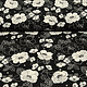 Cupro Fabric Printed Tyambo Black