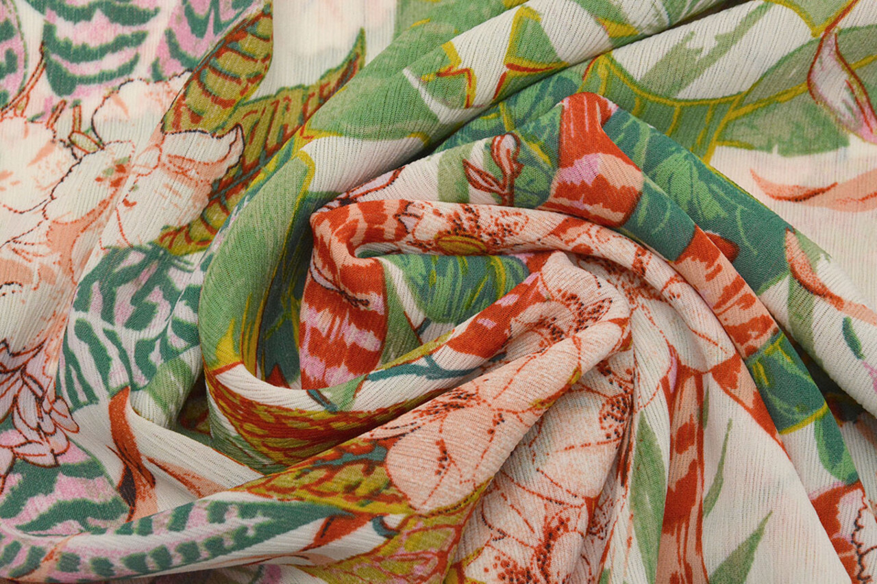 Chiffon Makhasi Green Chiffon Makhasi Green