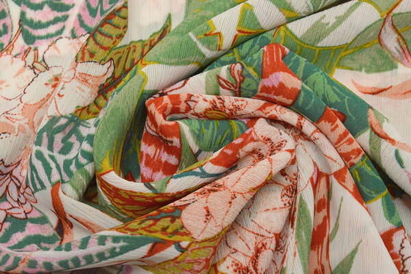 Chiffon Makhasi Green Chiffon Makhasi Green