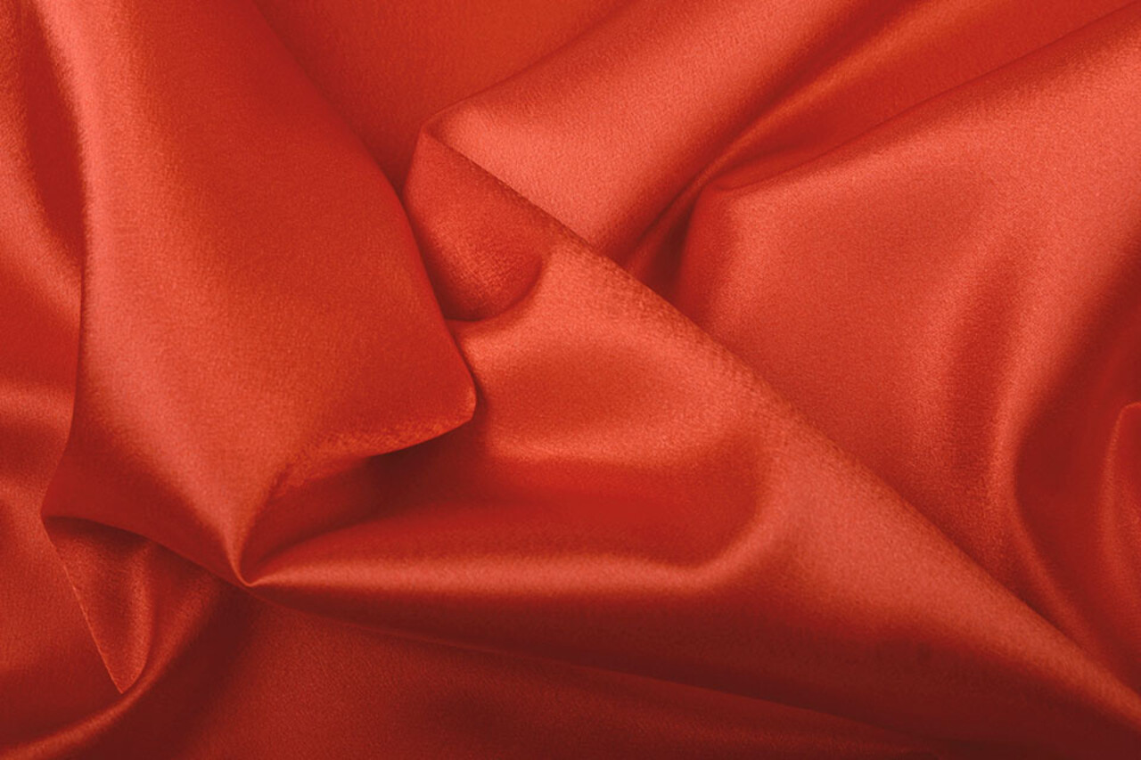 Crêpe Satin Rot