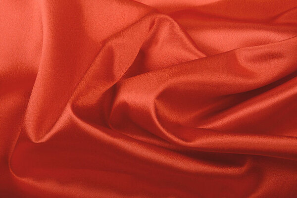 Satin Crêpe Rouge