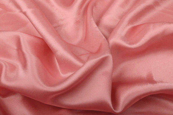 Satin Crêpe Corail Satin Crêpe Corail