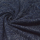 Jersey Silver Drop  Sparkle Marine Blau Melange