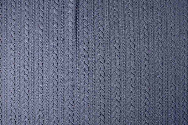 Knitted Cable fabric tricot Jeans