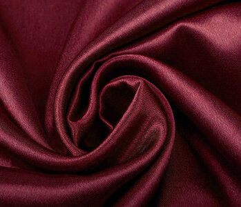 Crêpe Satin Dark red