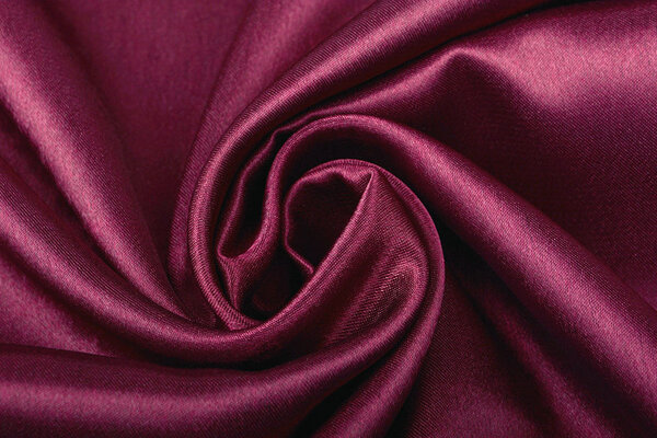 Satin Crêpe Bordeaux Clair Satin Crêpe Bordeaux Clair