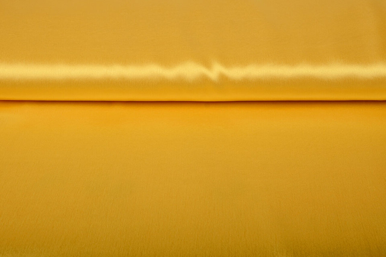 Satin Crêpe Jaune