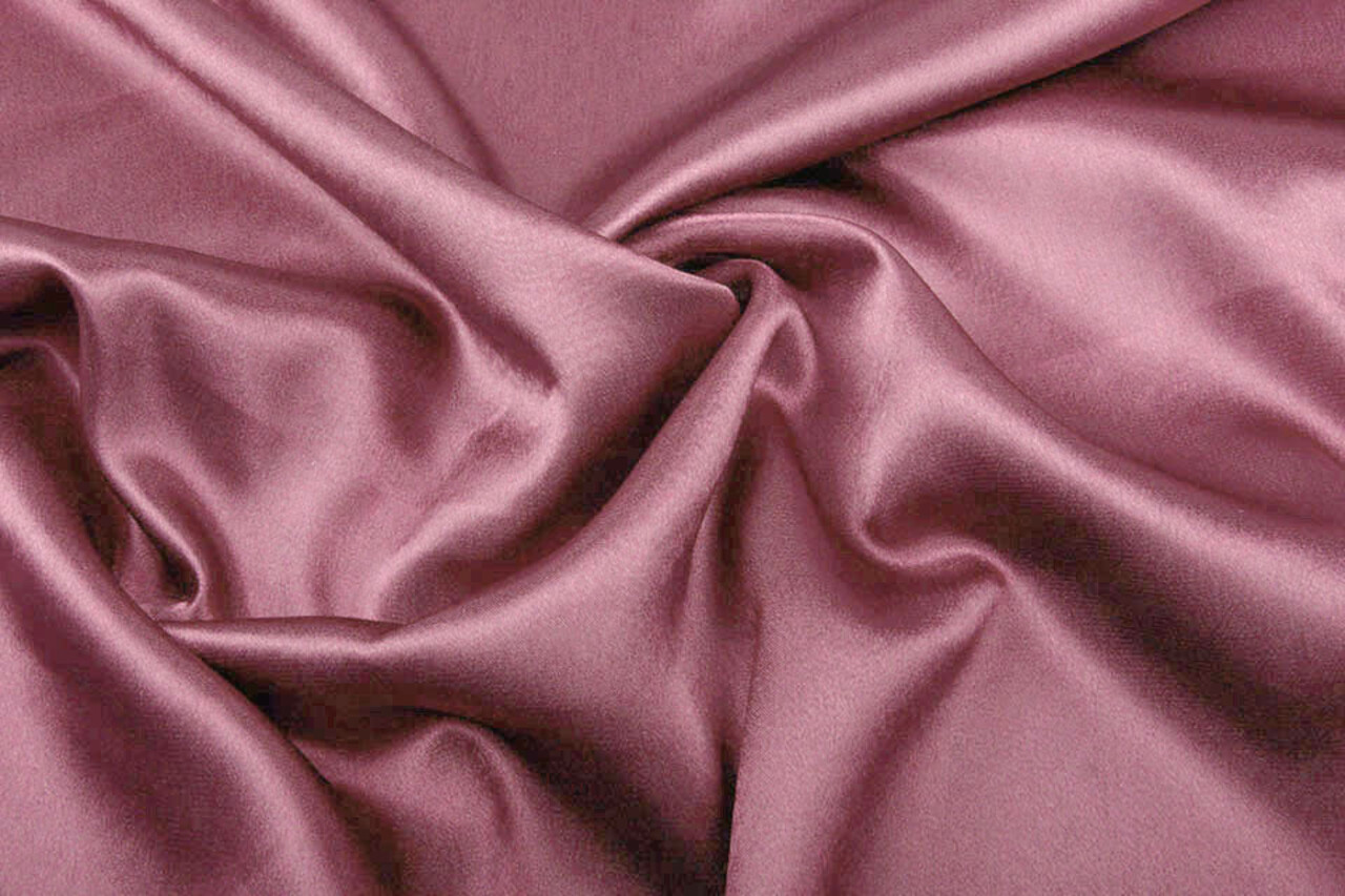 Satin Crêpe Vieux Rose