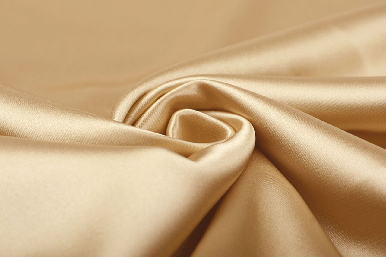 Satin Crêpe Clair Or Satin Crêpe Clair Or