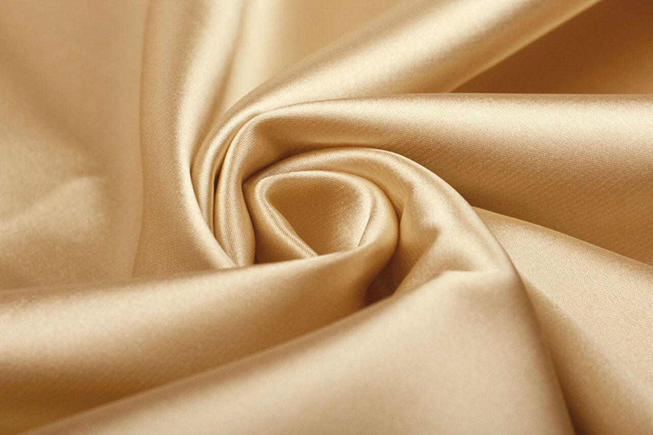 Crêpe Satijn Licht goud Crêpe Satijn Licht goud
