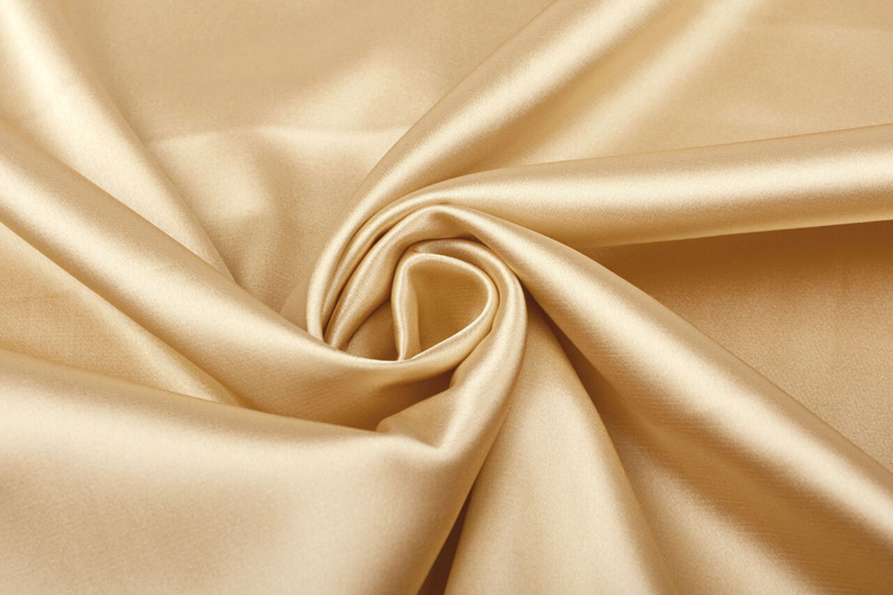 Crêpe Raso Oro Chiaro