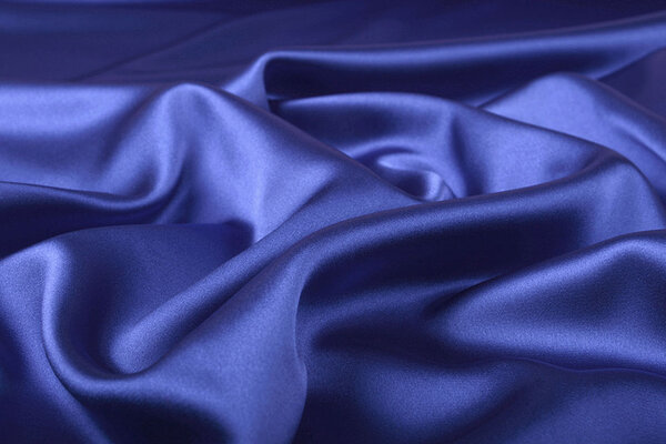 Crêpe Satin Königs Blau Crêpe Satin Königs Blau