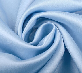 Crêpe Satijn Baby blauw
