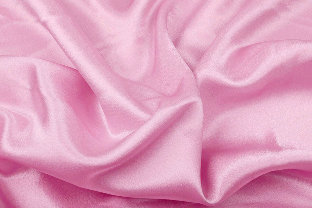 Crepé Satén Rosa Claro