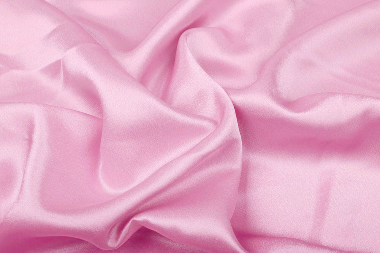 Crêpe Satijn Licht Roze Crêpe Satijn Licht Roze
