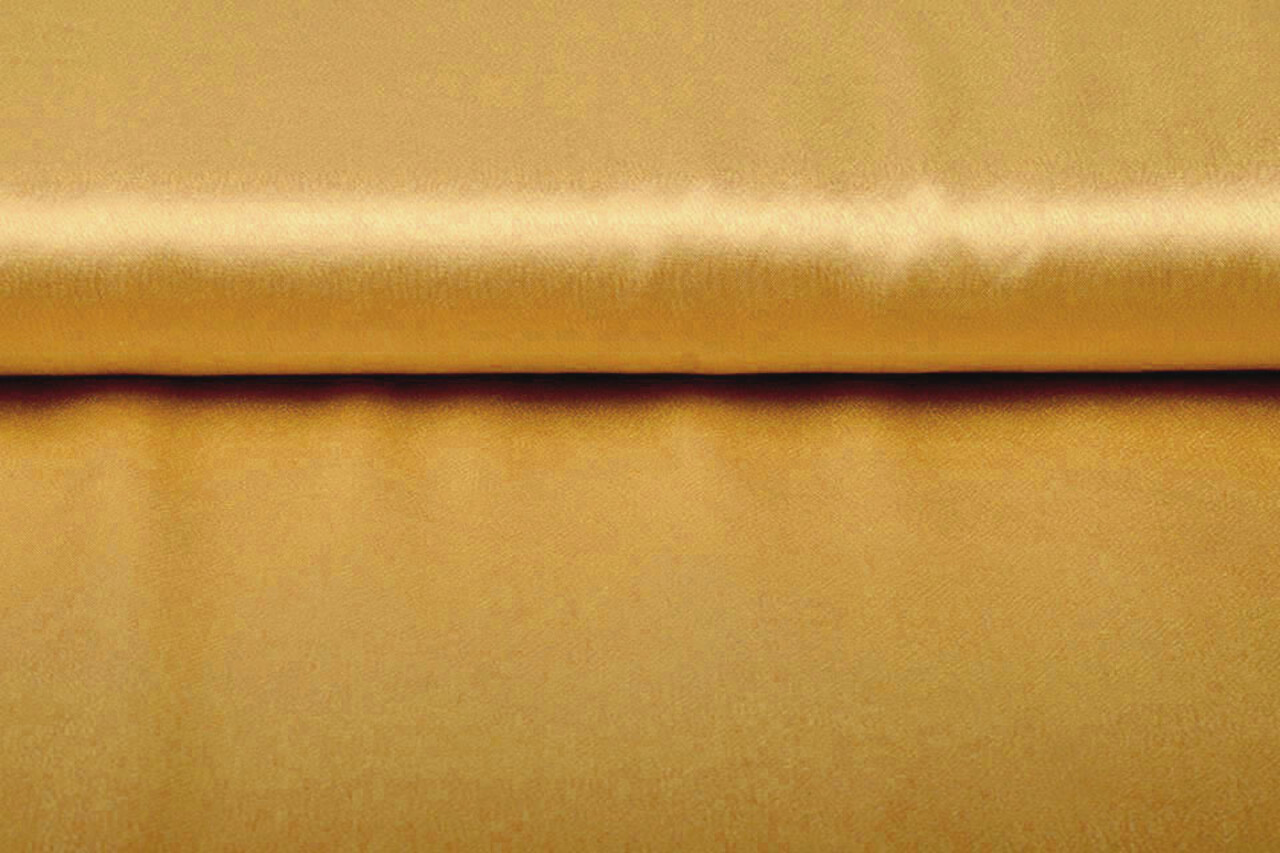 Crêpe Satin Dark Gold
