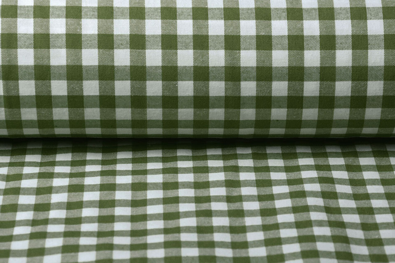 Boerenbont Ruit 8 mm Mosgroen Boerenbont Ruit 8 mm Mosgroen