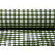 Gingham Check 8 mm Moss Green Gingham Check 8 mm Moss Green