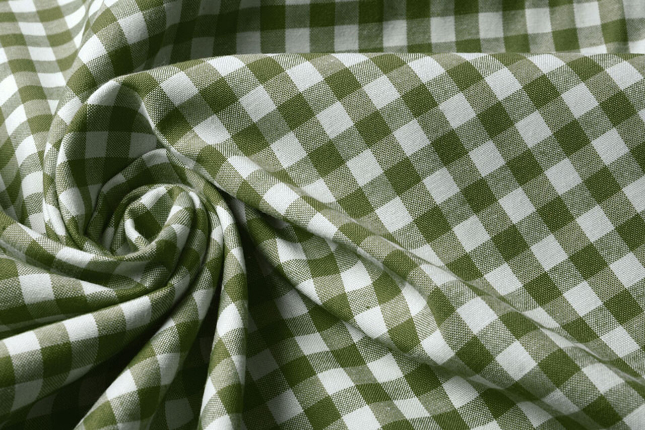 Boerenbont Ruit 8 mm Mosgroen Boerenbont Ruit 8 mm Mosgroen