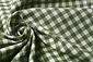 Gingham Check 8 mm Moss Green