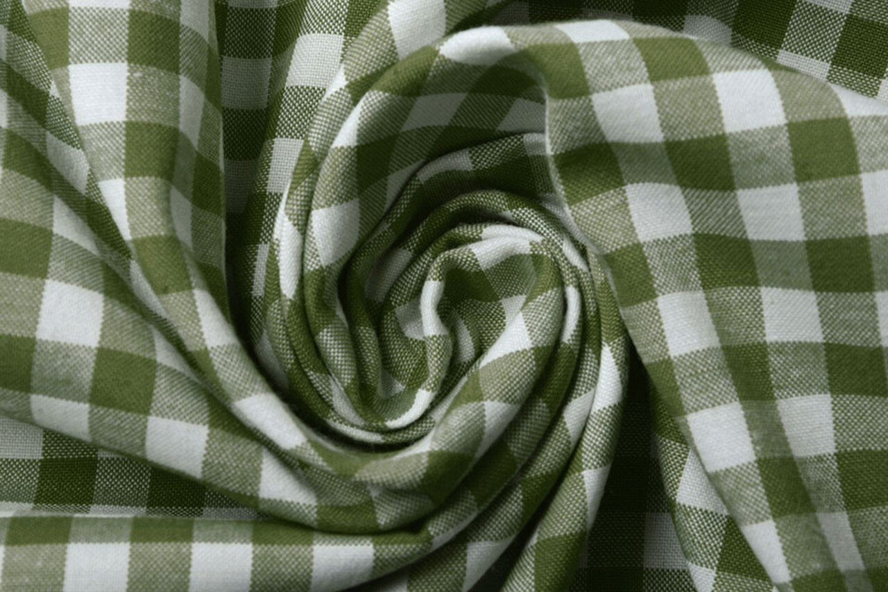 Boerenbont Ruit 8 mm Mosgroen Boerenbont Ruit 8 mm Mosgroen